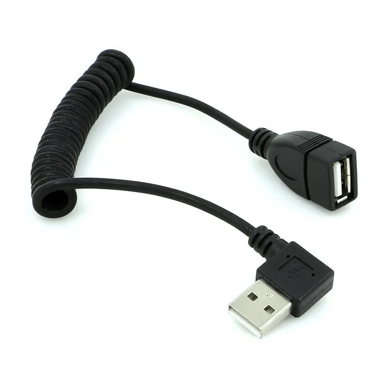 active 30m 30 meter 50m 10cm 100m spring charger cord usb port 2.0 type a male to usb a female extended extender extension cable