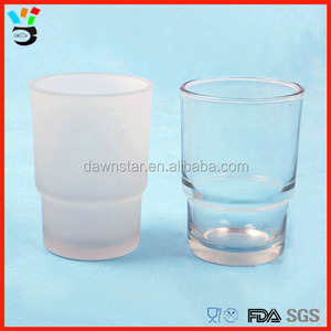 Ý Tưởng Trang Trí Khách Sạn/Nhà Tắm Rửa Miệng Bàn Chải Đánh Răng Rõ Ràng & Mờ Cốc Thủy Tinh - Product Image 2