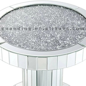 Hiện Đại Kính Hàng Đầu Vòng Hình Dạng Nghiền Nát Kim Cương Gương Kết Thúc Bảng - Product Image 3