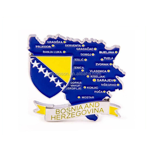 Imán de Refrigerador con Mapa de <span class=keywords><strong>Andorra</strong></span>, Recuerdo de <span class=keywords><strong>Andorra</strong></span>, Color Metálico, Personalizable - Product Image 2