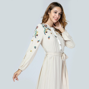 Hot Sale Fashion Dubai Style <strong>Cardigan</strong> Muslim Women Abaya Loose <strong>Long</strong> Sleeve Maxi <strong>Dress</strong> - Product Image 5