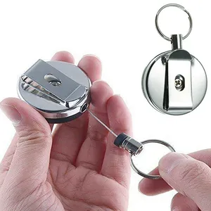 Недорогой круглый металлический брелок для ключей из цинкового сплава с лазерным логотипом