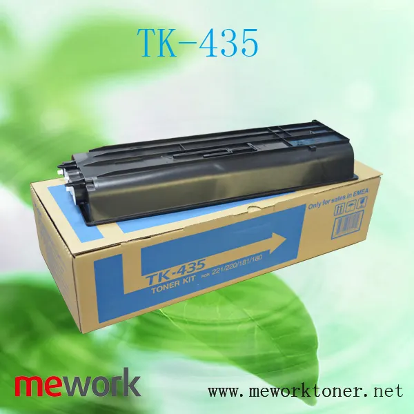 TK-435 imprimante laser avec blanc toner pour Kyocera cartouche de toner
