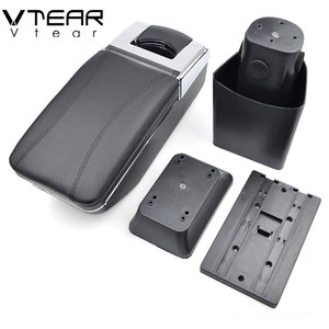 Vtear กล่องเก็บข<span class=keywords><strong>อง</strong></span>ที่วางแขน Geely Gc2,ที่เก็บข<span class=keywords><strong>อง</strong></span>กลางแขนภายในที่เขี่ยบุหรี่อุปกรณ์ตกแต่งสไตล์รถ08-18 - Product Image 6