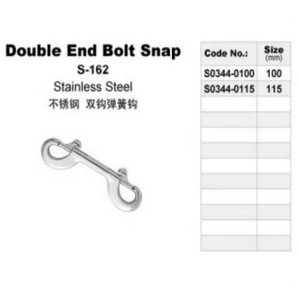 Double End Bolt Snap <strong>Hook</strong> in Stainless Steel <strong>Hardware</strong> Product - Product Image 2