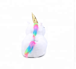 Hot Bán Unicorn Dép Đi Trong Nhà/Dễ Thương Động Vật Sang Trọng Led Unicorn Light Up Dép Đi Trong Nhà - Product Image 2