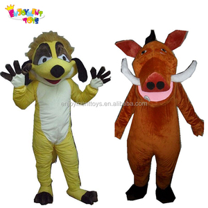 Costumes de mascotte Timon <span class=keywords><strong>et</strong></span> <span class=keywords><strong>Pumba</strong></span> de dessin animé d'occasion Enjoyment CE à vendre - Product Image 2