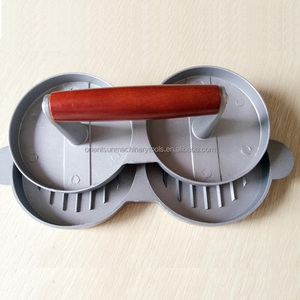 Prensa de hamburguesas de acero inoxidable, máquina para hacer moldes, 100/130/150mm - Product Image 4