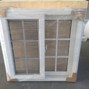 Thiết kế hiện đại an toàn nhôm cửa sổ nướng PVC vật liệu nhựa trượt phong cách mở màn hình từ ngang louver an ninh - Product Image 5