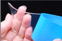 Coussinets de poitrine en silicone de qualité médicale en forme de cœur pour la prévention des rides