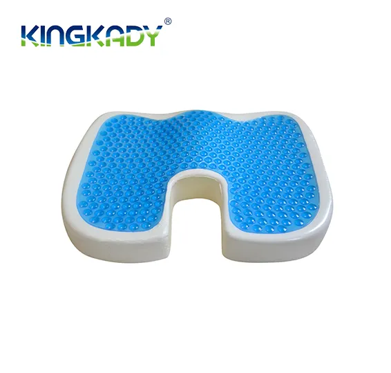 Adult Coccyx Comfort Memory Foam Sitz Kühlgel Kissen Kissen für Rollstuhl Bürostuhl