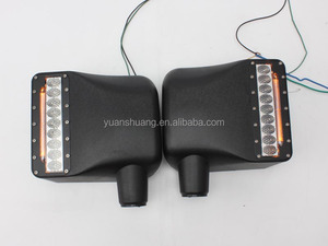 Cubierta de espejo Retrovisor lateral trasero con lámpara de luz LED para Jeep Wrangler JK 07 + 4x4 accesorios de Maiker - Product Image 2