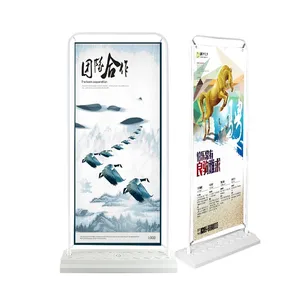 guangzhou L gate banner stand for trade show display