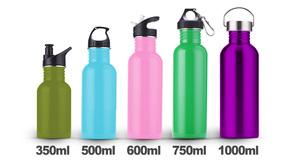 重量轻水瓶600毫升不锈钢运动饮水瓶食品级制造公司 - Product Image 4