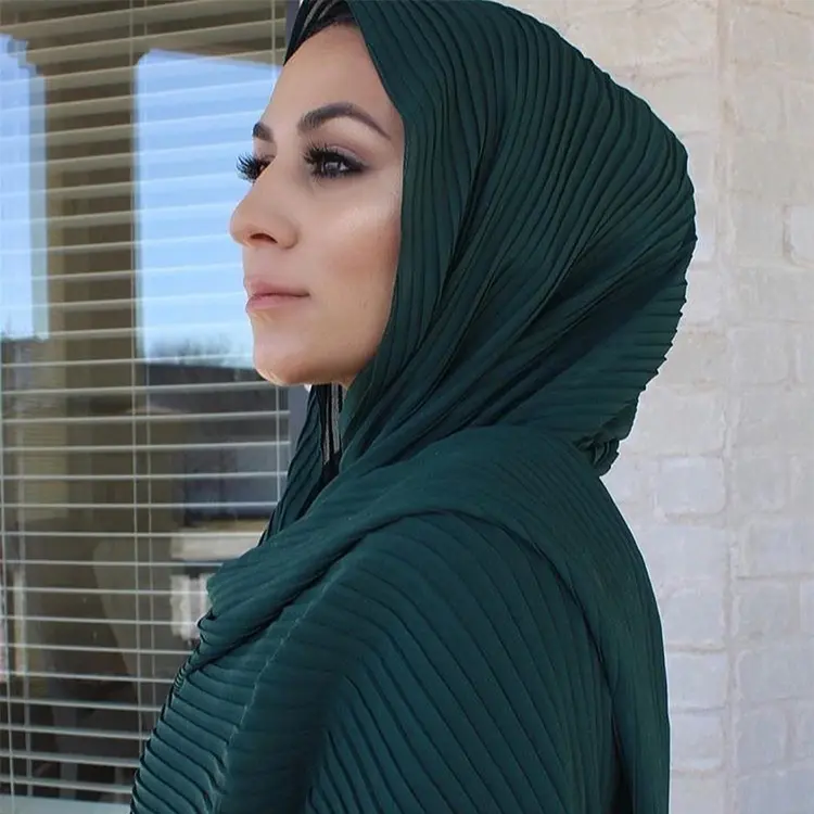 2019 Nieuwste Vlakte Crinkle Chiffon Sjaal Hijab Hot Koop <span class=keywords><strong>Moslim</strong></span> Vrouwen Effen Kleur Hoge <span class=keywords><strong>Kwaliteit</strong></span> Mode Meisje Pure Kleur