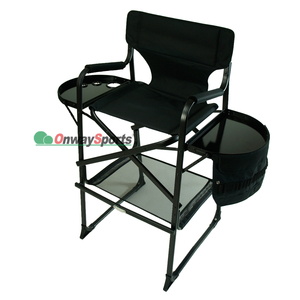 OnwaySports एल्यूमीनियम लंबा निदेशक श्रृंगार कुर्सी के साथ दो पक्ष तालिका के OW-N65ML29T - Product Image 4