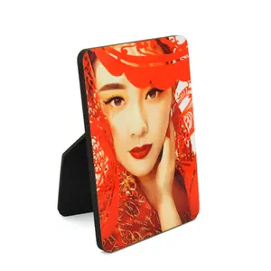 Blank Heat Press Sublimation Kunden spezifische Bildformen Hot Hot Sexi Photo Girls Mdf Foto rahmen