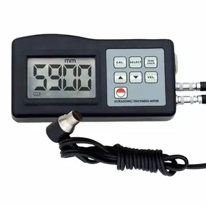 Digital Thickness Gauge Meter 1.0〜200ミリメートルTester Metal/Non-Metal Steel Cast Iron Aluminum