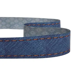 Printed Ribbon Trim For Clothing And Apparel Woven Polyester Cotton Nylon Jacquard Webbing Strap