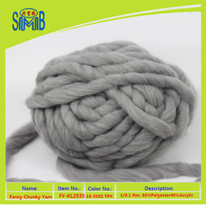 bufanda que hace <span class=keywords><strong>punto</strong></span> grueso estupendo hilos <span class=keywords><strong>de</strong></span> <span class=keywords><strong>ganchillo</strong></span> <span class=keywords><strong>de</strong></span> acrílico <span class=keywords><strong>de</strong></span> lujo poliéster mezclado hilo <span class=keywords><strong>de</strong></span> tejer - Product Image 1