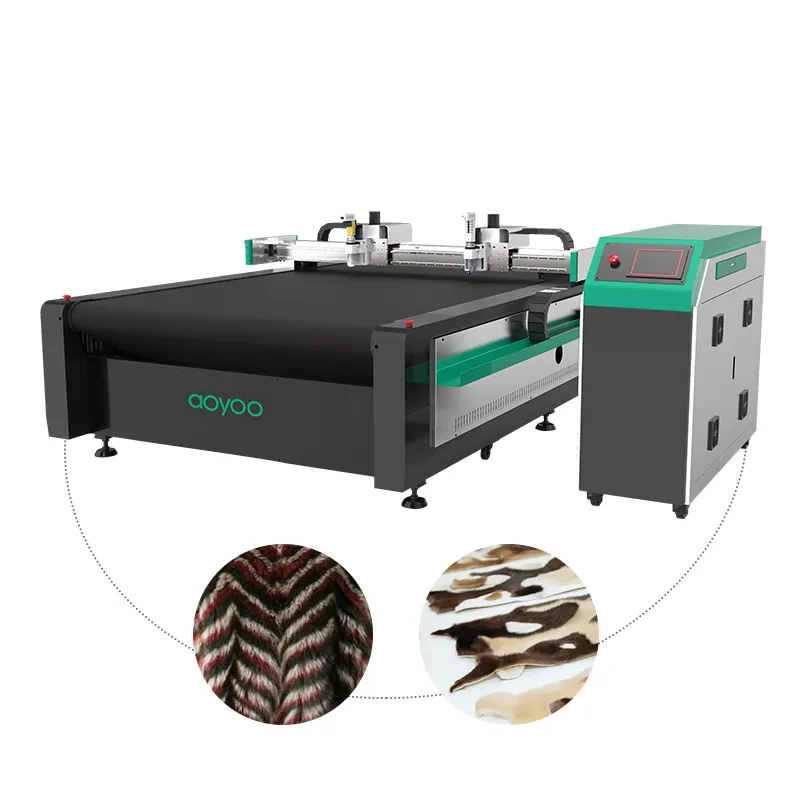 AOYOO new design fabric fabric roll cutting machine cutting table for sale