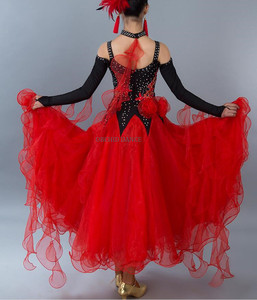 Delle Ragazze Delle donne di Performance di Danza Concorrenza Vestito Da <span class=keywords><strong>Ballo</strong></span> di Usura A Buon Mercato - Product Image 2