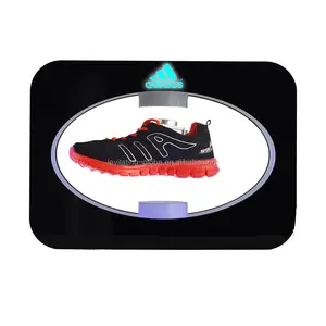 LED lighting Acrylic advertising magnetic floating shoe display
