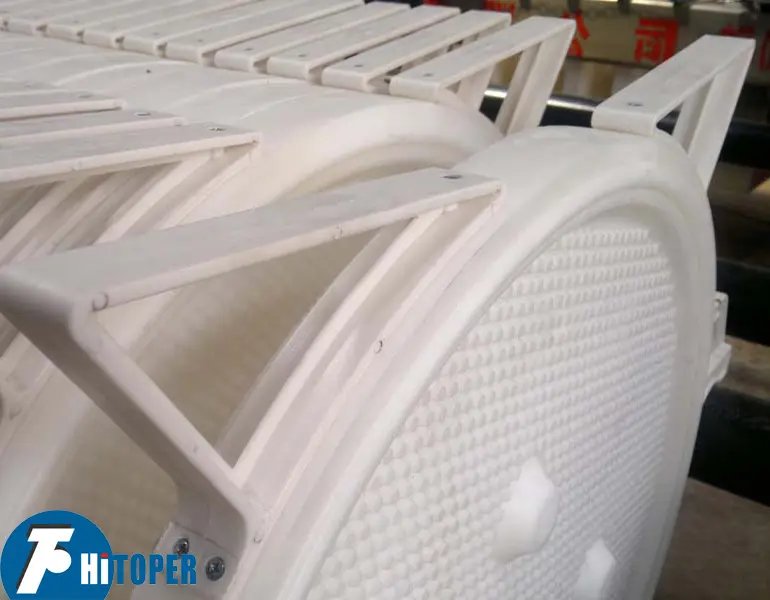 Ceramic industry used round plate filter press, causes of dehydration