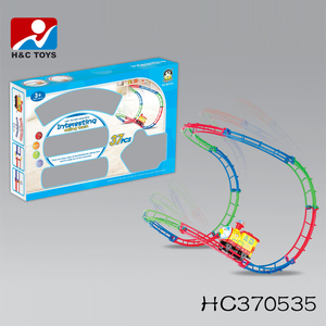 Pilas <span class=keywords><strong>pista</strong></span> tren juguete montaña rusa para los niños HC198557 - Product Image 5
