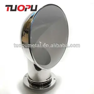 Fornitore della cina barca ovale manica a vento in acciaio inox ovale cowl vents 3 "4"