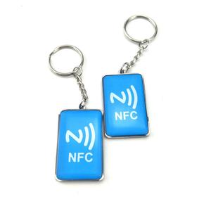 NFC TAG Kunden spezifischer wasserdichter Epoxy Tag RFID NFC Schlüssel bund Schlüssel anhänger