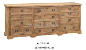 2015 الصينية العتيقة خشب متين خزانة الملفات مع العديد من الأدراج - Product Image 1