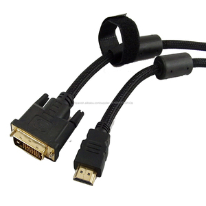 Chapado En oro <span class=keywords><strong>HDMI</strong></span> a <span class=keywords><strong>DVI</strong></span> Cables De Audio <span class=keywords><strong>Y</strong></span> Vídeo - Product Image 5
