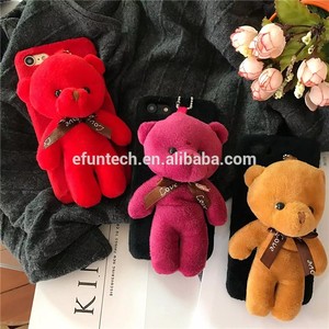 2017 vendita Calda del telefono mobile accessorio per la ragazza uso pelliccia di orso copertura del telefono mobile per il <span class=keywords><strong>iphone</strong></span> 6 s <span class=keywords><strong>plus</strong></span> caso - Product Image 6