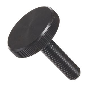 Black <strong>Zinc</strong> Plated Harden Steel Flat Big Large Head <strong>Thumb</strong> <strong>Screws</strong> - Product Image 1