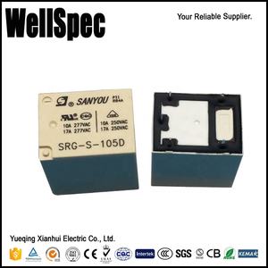 Реле реле 12v sanyou SRG-S-112D 12VDC 17A 277VAC 1Z 5PIN HF21FF-012-1Z сверхминиатюрный реле мощности - Product Image 6