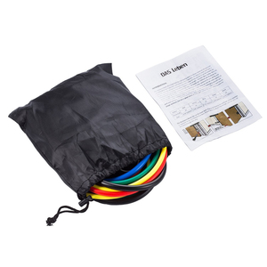 Bộ dây kháng lực tập luyện 11 món chất liệu TPE <span class=keywords><strong>Latex</strong></span> Nylon cao cấp, giá tốt nhất, dùng cho tập luyện sức mạnh, thể hình, phòng gym - Product Image 6
