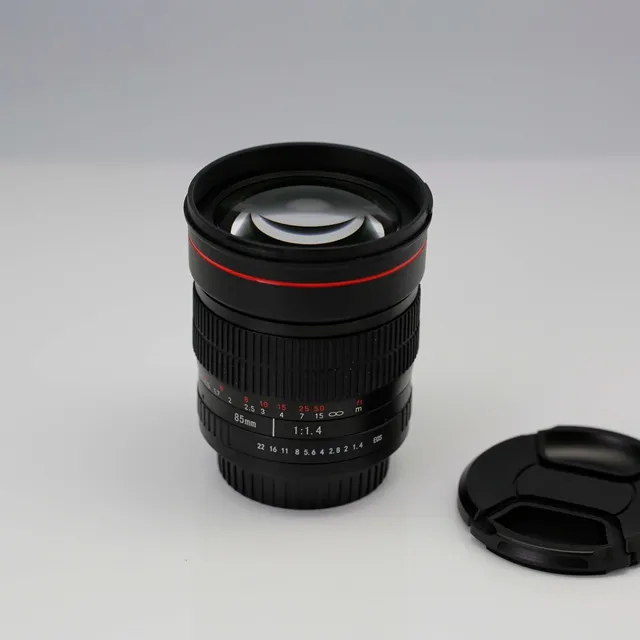 Hot koop, 85mm Fixed Focus Lens voor Canon Camera Lenzen f/1.4 Portret lens