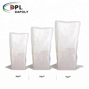 25kg 50kg Materia prima de polipropileno Bolsa tejida reciclada Reutilizable China PP Bolsas tejidas de alimentación de plástico - Product Image 3