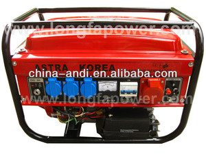 Portable chinois 6.5hp <span class=keywords><strong>phae</strong></span> trois groupes électrogènes essence corée astra - Product Image 1