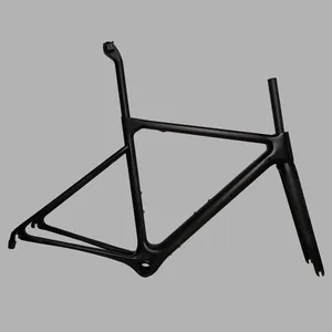 Bingkai Karbon Jalan Tiongkok Monocoque Sepeda Balap Frameset