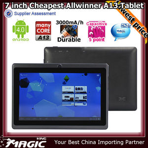 Big vente allwinner a13 <span class=keywords><strong>cortex</strong></span>. <span class=keywords><strong>a8</strong></span> tablette. télécharger des logiciels - Product Image 1