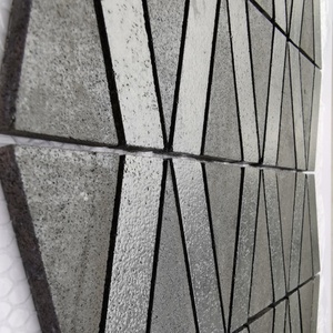 Nero pietra lavica mosaico della cucina di piastrelle pavimento di piastrelle pavimento del bagno piastrelle e mosaico