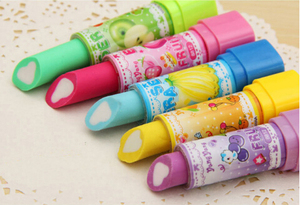 Fashion Anak Lucu Lipstik Berbentuk Karet Penghapus dengan Buah Beraroma untuk Sekolah Kembali Hadiah - Product Image 2