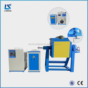 Fourneau de fusion à <span class=keywords><strong>induction</strong></span> pour la petite fusion de cuivre de rebut, best-seller, 50 kg - Product Image 4