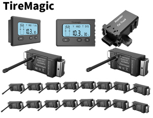 ट्रकों के लिए 18 पहिया 200psi ट्रक <span class=keywords><strong>TPMS</strong></span> सेंसर एम्बेडेड 2.8 इंच एलसीडी मॉनिटर आंतरिक वायरलेस टायर दबाव की निगरानी प्रणाली - Product Image 1