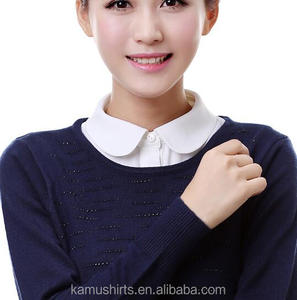 เสื้อครึ่งตัวคอปีเตอร์แพนสำหรับเด็กผู้หญิงและผู้หญิง - Product Image 1