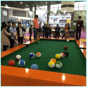 Bàn Bi-a Người Khổng Lồ Nền Tảng Bằng Thép Không Gỉ Để Quảng Cáo, Bi-a Người Thật Cuzu Snookball - Product Image 4