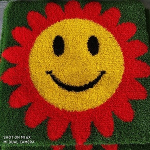 Césped <span class=keywords><strong>artificial</strong></span> para jardín de infancia, césped colorido para correr - Product Image 6