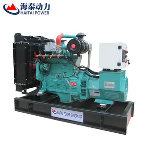 Weifang Ricardo-motor refrigerado por agua, 20kW, 50kW, conjunto de generador accionado por Gas